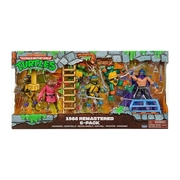 Teenage Mutant Ninja Turtles Classic 1988 Remastered Action Figure 6 Pack