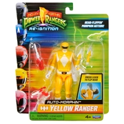 Mighty Morphin Power Rangers Re-Ignition Action Figure Auto Morphin - Yellow Ranger