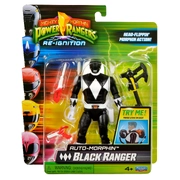 Mighty Morphin Power Rangers Re-Ignition Action Figure Auto Morphin - Black Ranger