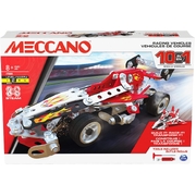 Meccano - 10-in-1 Racing Vehicle Building Kit 225 Parts