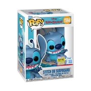Funko Pop Disney Lilo & Stitch Lilo & Stitch - Stitch on Surfboard SDCC 2025 #1594