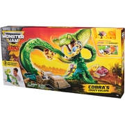 Monster Jam Mini Jams Cobra's Crazy Escape Playset