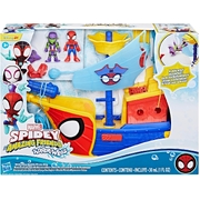 Marvel Spidey and his Amazing Friends Water-Webs Webs Ahoy Bubble Pirate Ship Toy