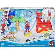 Marvel Spidey & His Amazing Friends Water-Webs Spidey Island Playset