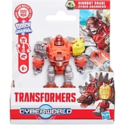 Transformers CYBERWORLD Cyber Changers Dinobot Snarl Action Figure