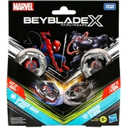 Beyblade X Marvel Collab: Spider-Man 3-60F vs. Venom 3-80N