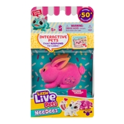Little Live Pets NeeDees Single Pack (Series 2) Interactive Pet - Pinkee Bunny
