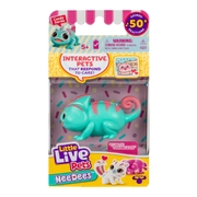 Little Live Pets NeeDees Single Pack (Series 2) Interactive Pet - Curlee Chameleon