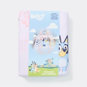Bluey Single Bed Quilt Cover Set - Pink