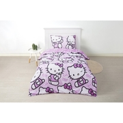 Hello Kitty Single Bed Quilt Cover Set - Pink