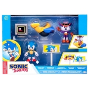 Sonic the Hedgehog Sonic Vs Fang Diorama 2.5" Figure Playset
