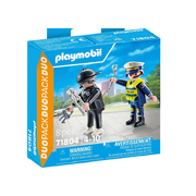 Playmobil DuoPack Policeman and Burglar 8pc 71804