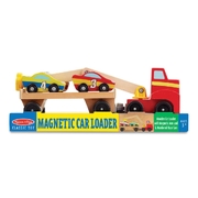 Melissa & Doug Magnetic Toy Car Loader Set
