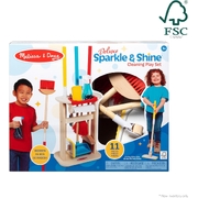 Melissa & Doug Deluxe Sparkle and Shine Cleaning Pretend Play