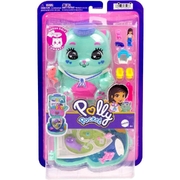 Polly Pocket World Sail Kitty Dressable Compact Playset