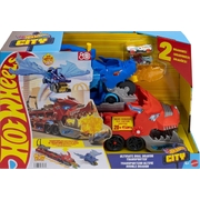 Hot Wheels Ultimate Dual Dragon Transporter Playset