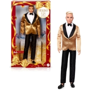 Barbie Signature 2025 Holiday Blonde Hair Ken Collectible Fashion Doll