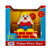 Fisher-Price Classic Toys Retro Humpty Dumpty Pull and Roll Toy