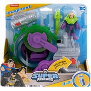 Fisher Price Imaginext DC Super Friends Lex Luthor Spinning Saw Vehicle & Figure