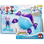 Marvel Spidey and his Amazing Friends Water-Webs Ghost Turtle Submarine 