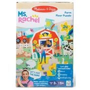 Melissa & Doug Ms Rachel Farm Floor Puzzle 24pcs