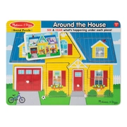 Melissa & Doug Around the House Sound Puzzle - 8 Pieces