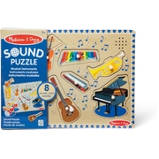 Melissa & Doug Musical Instruments Sound Puzzle - 8 Pieces