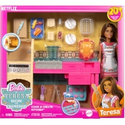 Barbie And Teresa Recipe For Friendship Doll & Kitchen Playset 
