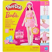 Play-Doh Barbie Hearts & Hair Doll Set