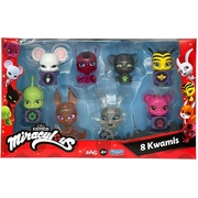 Miraculous Kwami Collectible Figures 8 Pack