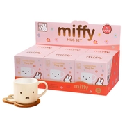 6 Miffy Blind Box Collectible Mug & Coaster Set 