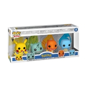 Funko POP Pokemon  Starters Vinyl Figures 4-Pack