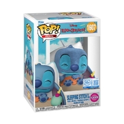 Funko Pop! Lilo & Stitch - Sleeping Stitch in Box Flocked #1607 Vinyl Figure