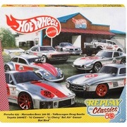Hot Wheels Silver Series Mattel 80th Anniversary 7-Pack 1:64 Scale Toy Cars