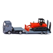 Siku 1762 Die-Cast Vehicle MAN Truck with Bulldozer1:87 Scale