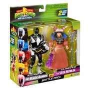 Mighty Morphin Power Rangers Re-Ignition Black Ranger Vs Rita Repulsa Battle Pack