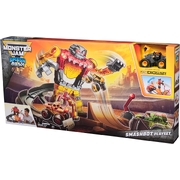 Monster Jam Smash & Bash SmashBot 1:64 Playset