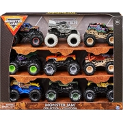 Monster Jam Official 9-Pack of 1:64 Scale Die-Cast Monster Trucks