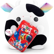 5 Surprise Snackles Super Size Plush - Daisy Cow (Froot Loops)