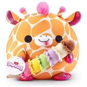 5 Surprise Snackles Super Size Plush - Lola the Giraffe (Ice Cream)