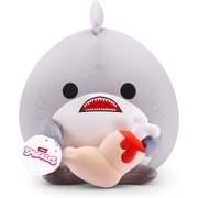 5 Surprise Snackles Super Size Plush - Finn the Shark