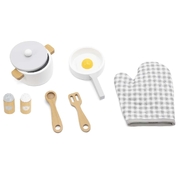 Viga Wooden Educational Toys Cooking Tool Set