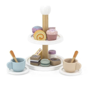 VIGA PolarB Wooden Pretend Play Toy Afternoon Tea Set