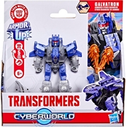 Transformers CYBERWORLD Armored Cyber Changers Galvatron Action Figure