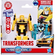 Transformers CYBERWORLD Armored Cyber Changers Bumblebee Action Figure