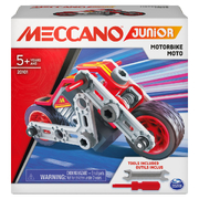 Meccano Junior, Motorbike Moto STEAM Model Building Kit