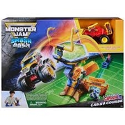 Monster Jam Smash & Bash Playset Classroom Crusher Crash Course