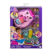 Polly Pocket Hedgehog Mom & Baby Compact Playset