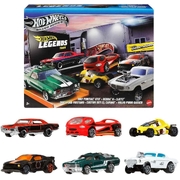 Hot Wheels Silver Series Garage of Legends Diecast Car 6-Pack