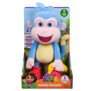 Dora the Explorer Talking Bananas for Boots 33cm Plush Toy
